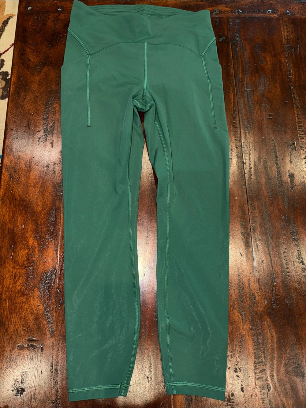 lululemon athletica Deep Green High-Waist Leggings